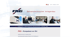 Desktop Screenshot of fkg-galva.de